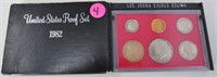1982-S US Mint Proof set, 5-coins