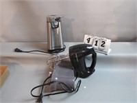 Black and Decker Hand Mixer - Electric Can Opener