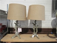 Two Table Lamps NO SHIP