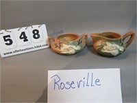 Roseville Pottery 4-5 & 4-C NO SHIP