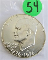 1976 Eisenhower 40% silver dollar, uncirculated