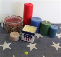 Assorted Pillar Candles