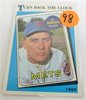 Gil Hodges, Mets baseball card