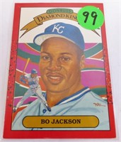 Bo Jackson card No.1, Kansas City baseball card
