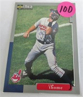 Jim Thome, Cleveland Indians baseball card