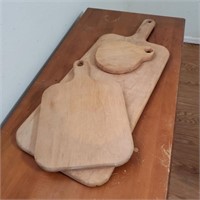 Trio of Wood Cutting Boards