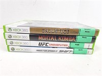 GUC Assorted XBOX 360 Video Games (x4)
