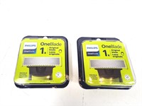 NEW Philips One Blade Replacements Blade (x2)
