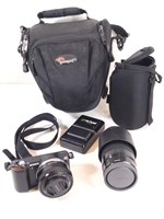 GUC Sony A5000 Camera w/Bag/Small Lens/Charger