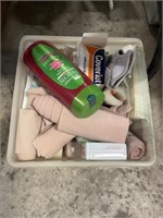 TOILETRIES AND BANDAGES