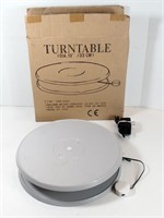 NEW 13" Turntable Model TTB-01