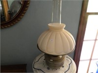 ALADDIN OIL LAMP W/ SHADE