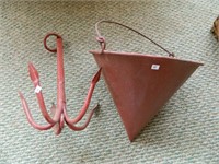 OLD FIRE BUCKET & ANCHOR