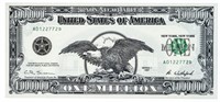 USA Million Dollars Note - Movie Prop NCV