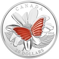 2016 $20 The Colourful Wings of a Butterfly - Pure