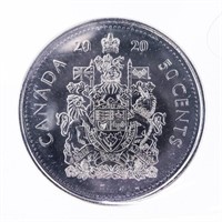 Canada 2020 Fifty Cents MS66 ICCS