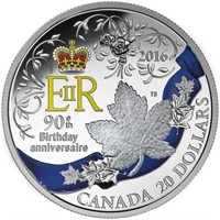 2016 $20 A Celebration of Her Majesty's 90th Birth