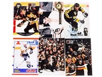 Group of 6 Mario Lemieux NHL Hockey Cards