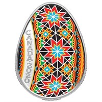 2020 $20 Traditional Pysanka - Pure Silver Coin -