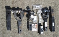 (3)Receiver Hitches, (2)Extenders, Reducer & Pins