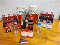 Coca-Cola Collectibles - bottles, glasses, coolers