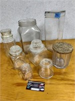 Glass Canisters, Apothecary Jars