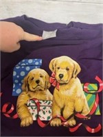 Vintage  Dog Christmas sweater
