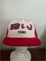 Vintage R&J tours trucker hat