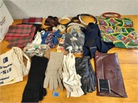 Gloves, scarves, bags & more