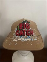 Vintage Big Catch fishing trucker hat