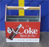 Coca-Cola Silverware & Napkin Caddy