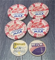 Vintage Milk Caps