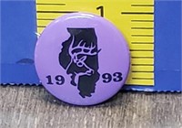 1993 Illinois Deer Pin