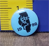1992 Illinois Deer Pin