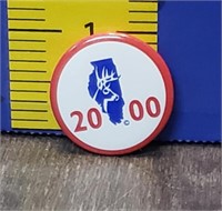 2000 Illinois Deer Pin