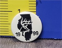 1999 Illinois Deer Pin