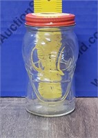 Vintage "Kiddy Bank" Mustard Jar