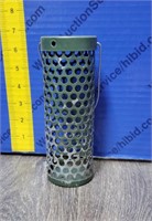Small perforated metal tube