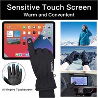 Weitars Winter Warm Gloves for Men(XL)