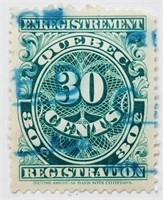 Quebec 1912 Revenue Stamp 30 Cents