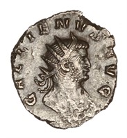CH F+ Gallienus Ancient Roman Coin