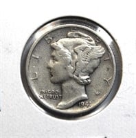 1941 USA Silver Mercury Dime