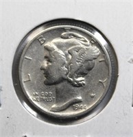 1944-S USA Silver Mercury Dime