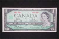 1967 Bank of Canada $1 CUNC no S/N Centennial Note