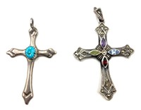 Sterling Silver Cross Pendants