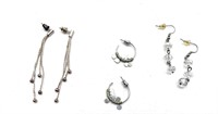 Assorted Dangle and Hoop Earrings