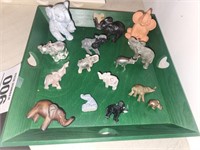 Elephant collection - tallest 4"