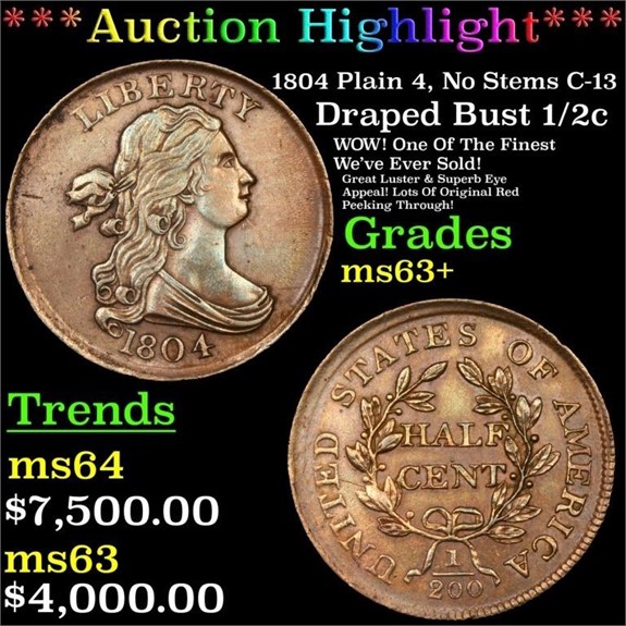 MAY 29 Incredible Hamptons Rare Coin Collection 24.3