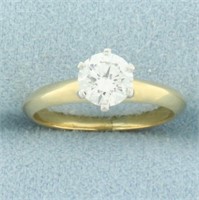 Tiffany and Co. "The Tiffany" Iconic Solitaire Rin