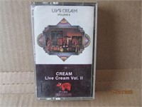Cassette 1972 Cream Live Cream Volume II